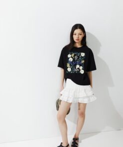 Patterned t-shirt