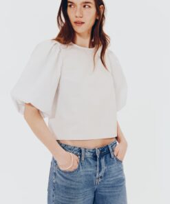 Knee Length Low Rise Denim Shorts